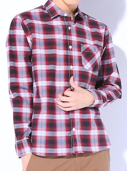 Amazon レッドチェック M ディーゼルパワー Diesel Power コットン