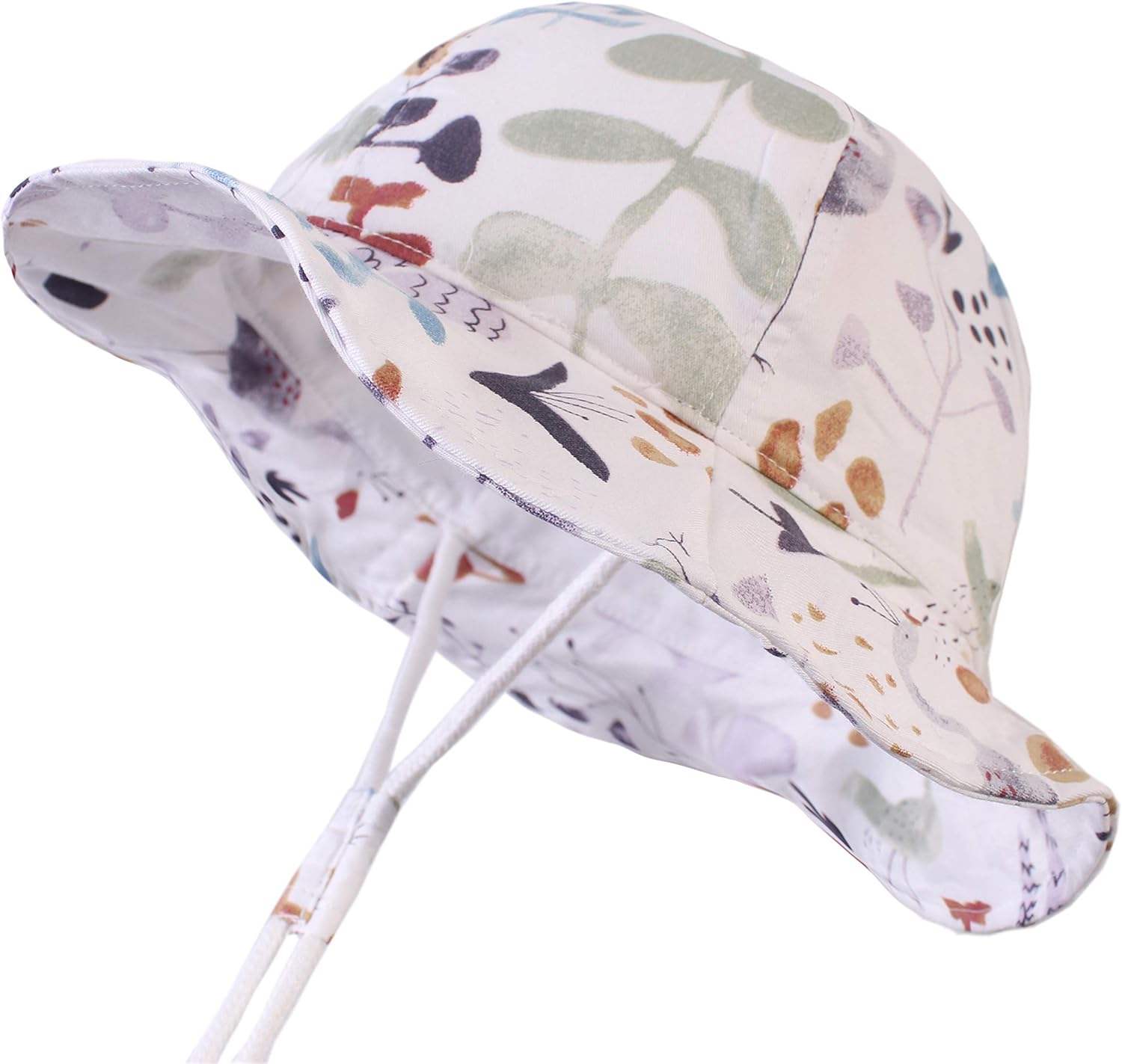 LANGZHEN UPF Sun Hat for Baby Girls Adjustable Toddler Kids Sun