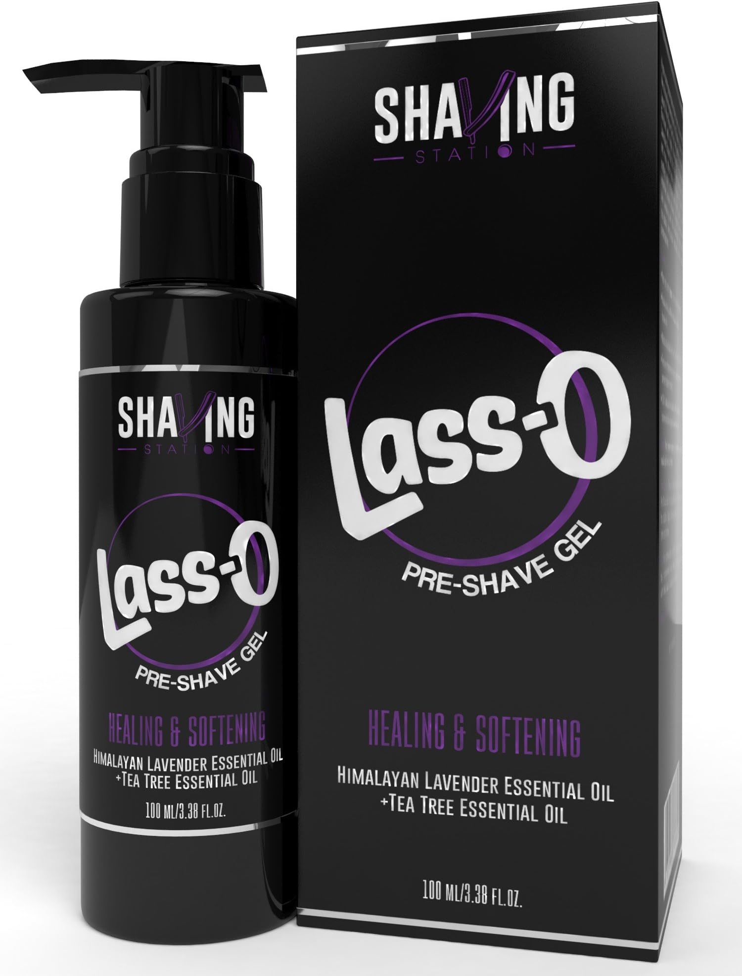 Shaving Station Pre Shave Gel - 100 ml (Himalayan Lavender and Tea Tree Oil)