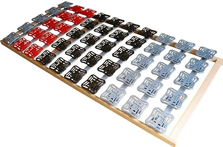 5 zonas Platos somier/Muelle listones Marco 80/90 X 100 X 190/200 ...