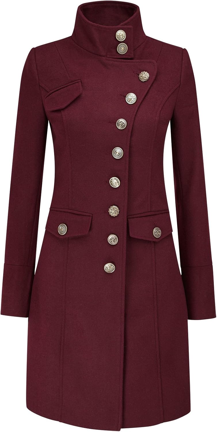 Joe Browns Women's Keep It Simple Coat, Brown (BBurgundy B), 18 Amazon.co.uk Clothing