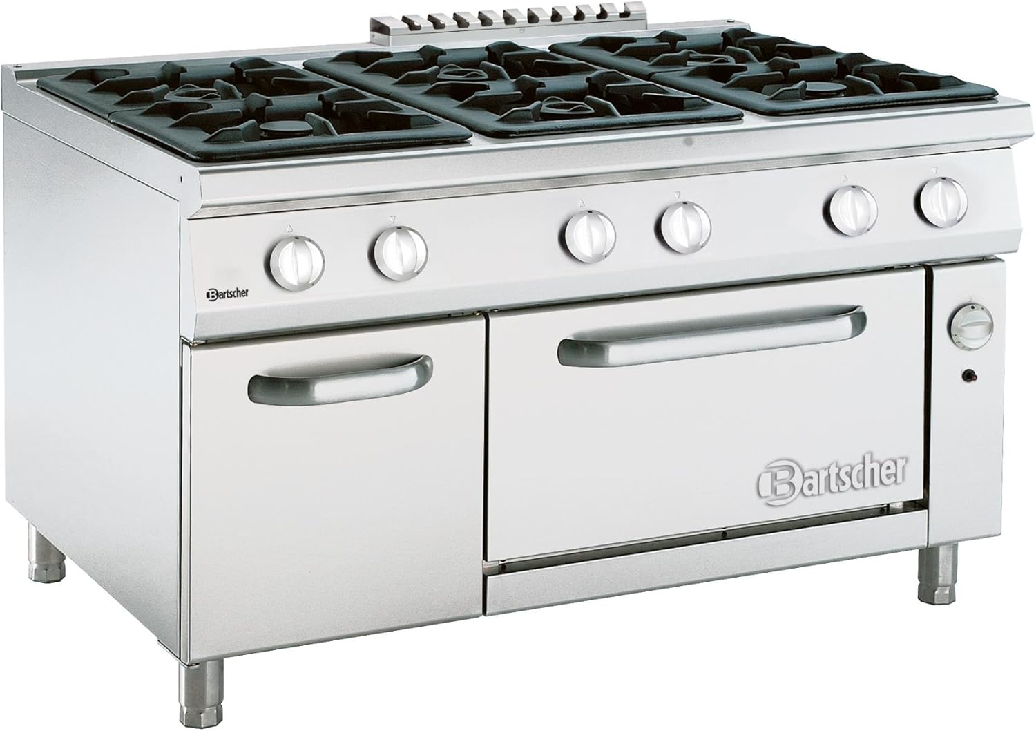 Bartscher 6 Flammen Gasherd mit Gasbackofen 2/1 GN Serie 900 2952361 Amazon.de Elektro Bartscher 6 Flammen Gasherd mit Gasbackofen 2/1 GN Serie 900 2952361 Amazon.de Elektro