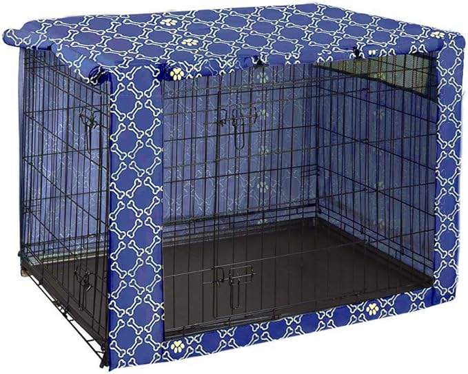 Dog Crate Cover Durable Polyester Pet Kennel Cover Universal Fit for