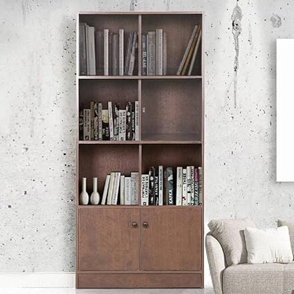 HomeTown Lara 830027972001 Book Case (Textured Finish, Wenge)