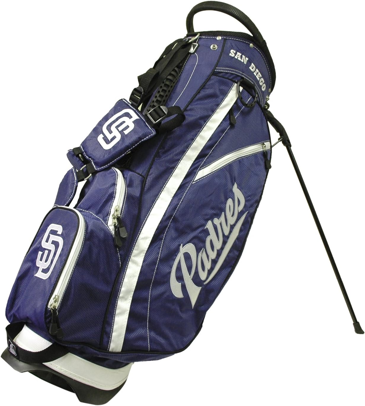 Team Golf MLB Baltimore Orioles Fairway Golf Stand Bag, Lightweight, 14-way Top, Spring Action Stand, Insulated Cooler Pocket, Padded Strap, Umbrella Holder & Removable Rain Hood : Sports Fan Golf Club Bags : Sports & Outdoors