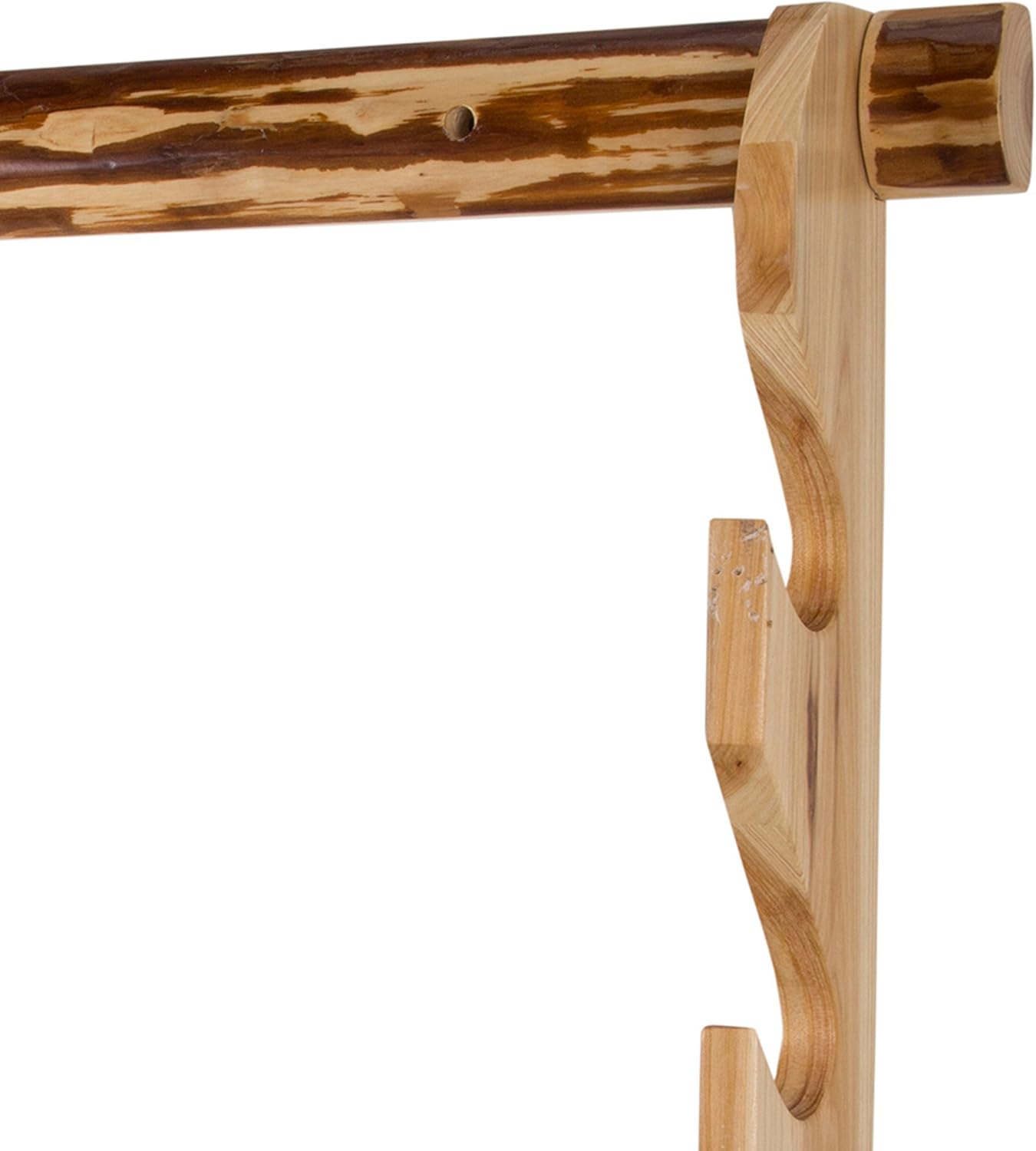 Rush Creek Creations 37-0099 Rustic Gun Wall Rack : Gun Cabinets : Sports & Outdoors