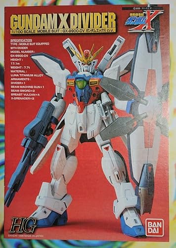 Amazon Co Jp ガンプラ説明書 1 100ガンダムエックスdv ディバイダー 機動新世紀ガンダムx 機体解説 注文カード掲載 ホビー 通販