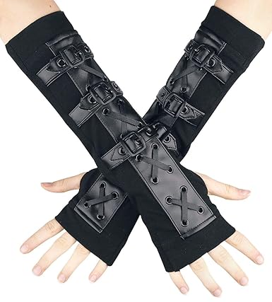 Poizen Industries Lethal Armwarmer Stulpen schwarz