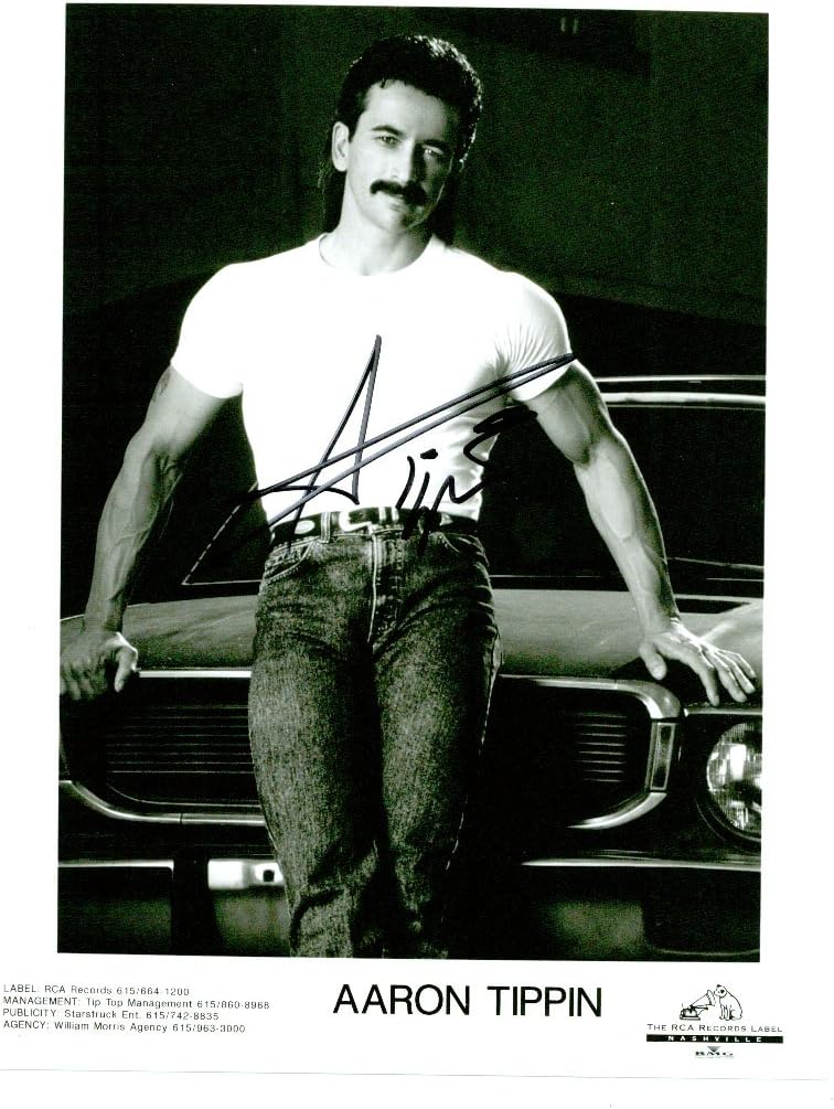 Aaron Tippin 8 x 10 Celebrity Photo Autograph at Amazon’s Entertainment