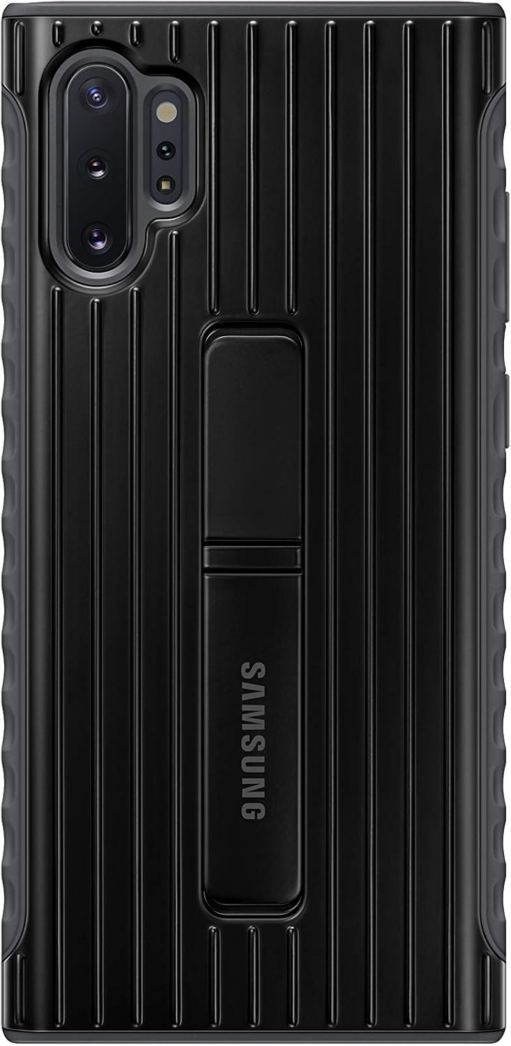 Samsung Galaxy Note10+ Case, Rugged Drop Protection Cover - Black (US Version with Warranty)