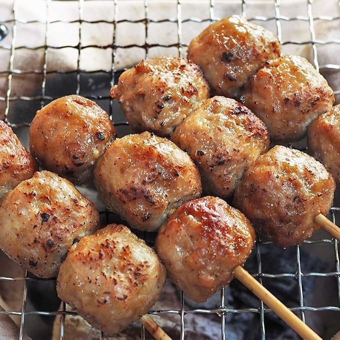 Amazon Co Jp 焼き鳥 国産 つくね串 あごだし山椒 30本 q バーベキュー おつまみ 惣菜 家飲み 肉 グリル ギフト 生 チルド 食品 飲料 お酒