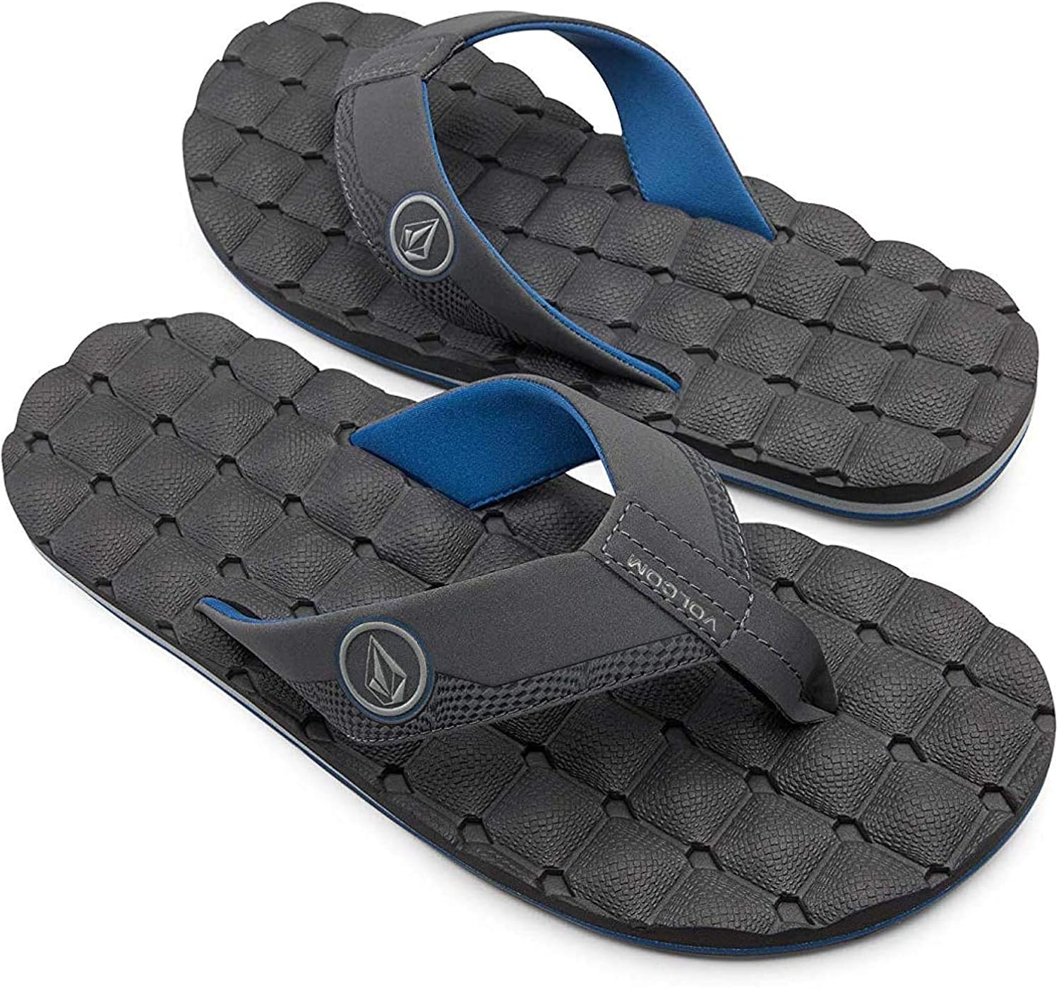 Volcom Men's Recliner Flip Flop Sandal: Shoes