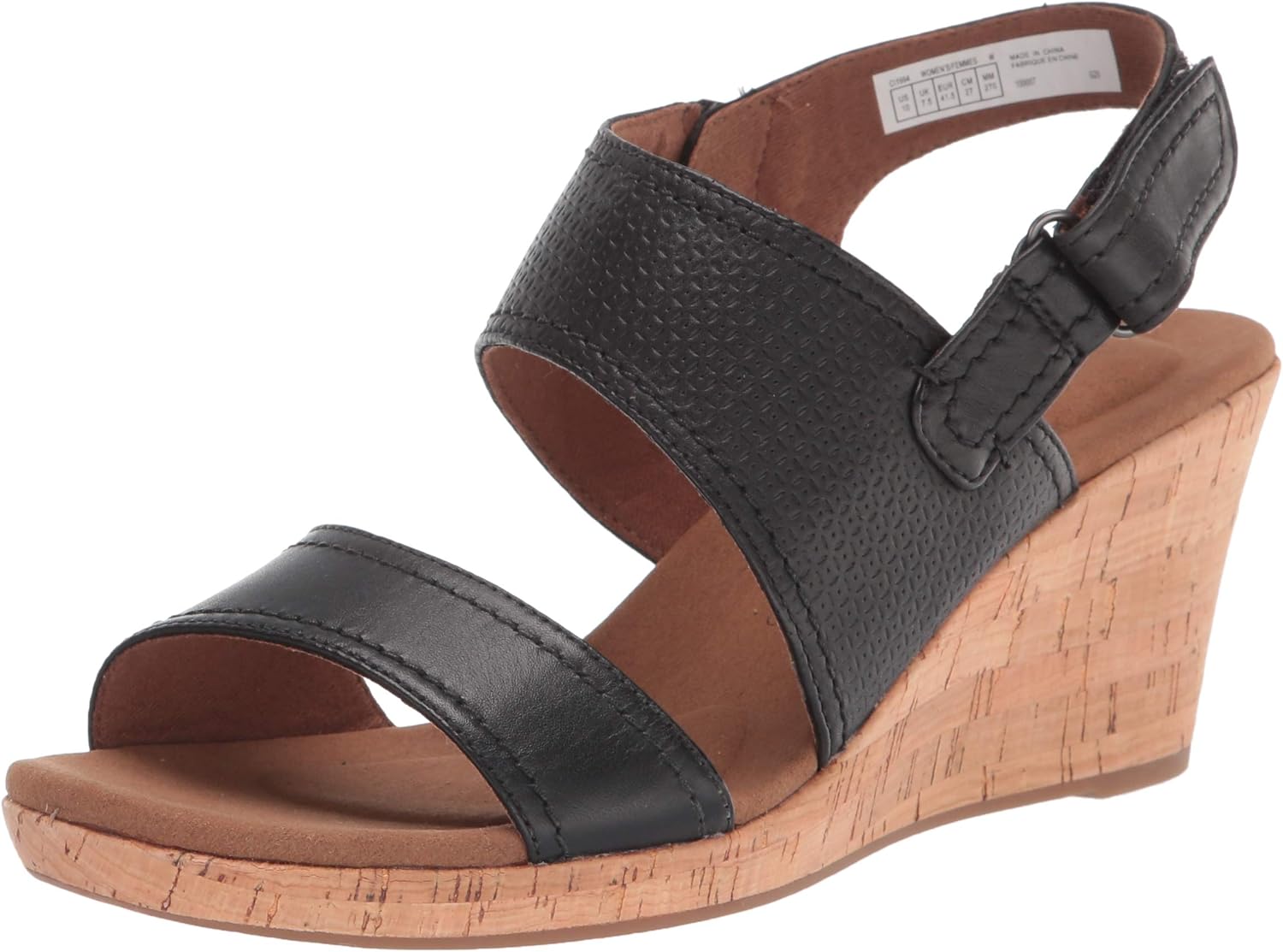 rockport women's briah asym wedge sandal