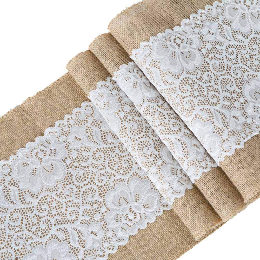 Best burlap for table runner with ruffle