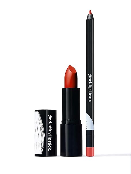 FIND - Glam Queen (Lippenstift, glänzend n.7 + Lippenkonturstift n.12)
