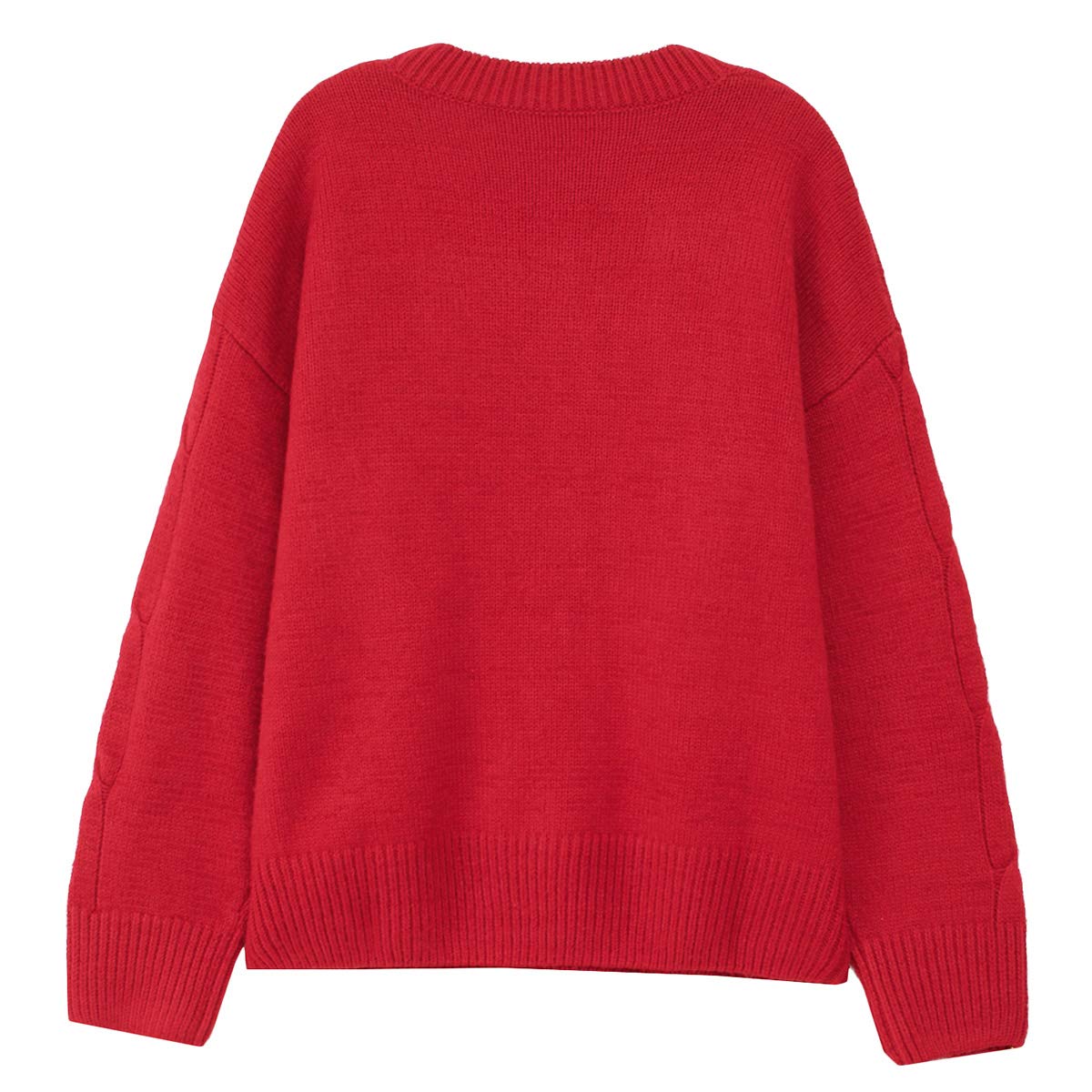Short Sweater (Red, Medium)