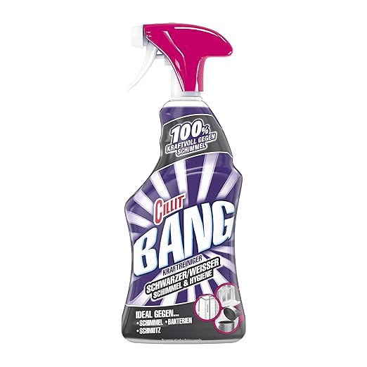 Cillit Bang Kraftreiniger rosa/weißer Schimmel und Hygiene, 1er Pack (1 x 750 ml)