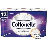 Cottonelle Ultra Comfort Care Toilet Paper, Big Roll, 12 Count