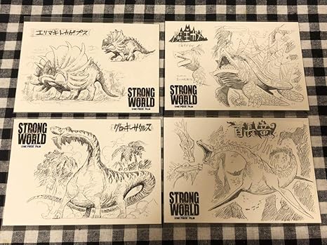 Amazon Co Jp One Piece ワンピース 映画 Strong World ストロングワールド 先着入場者特典モンスターポストカード 全30種コンプリートセット ホビー 通販