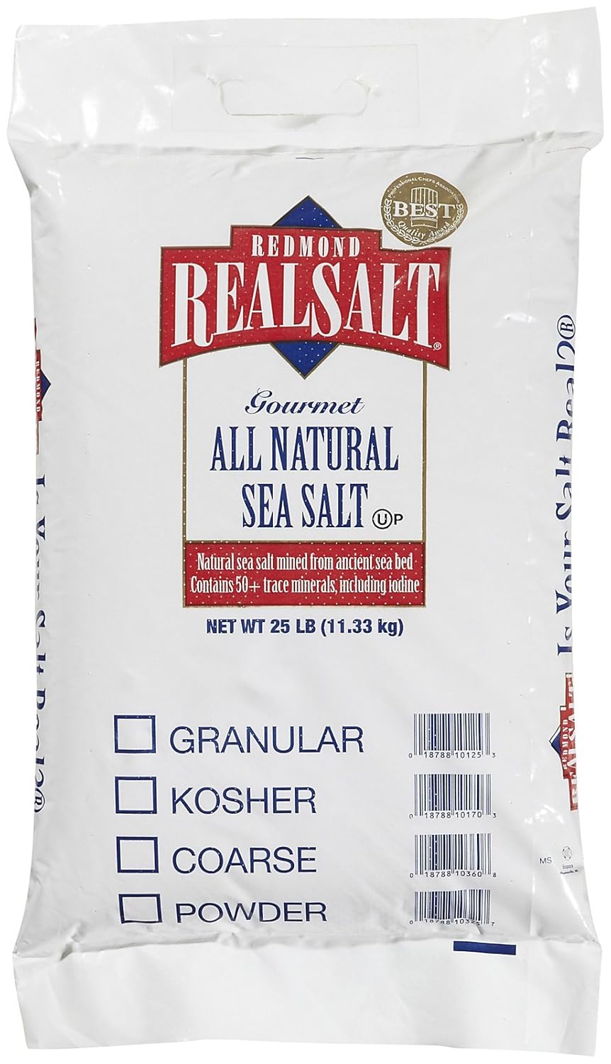 Redmond Bath Salt Plus Bulk Bag, 400 Ounce Bath Minerals