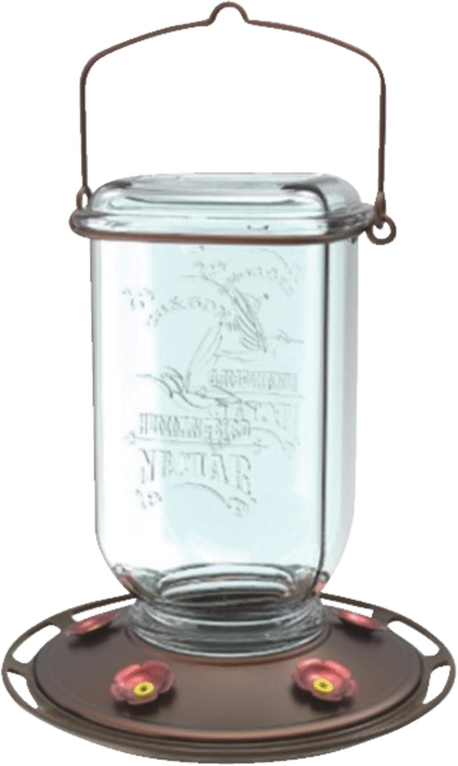 Amazon Com Jur Global More Birds Mason Jar Hummingbird Feeder