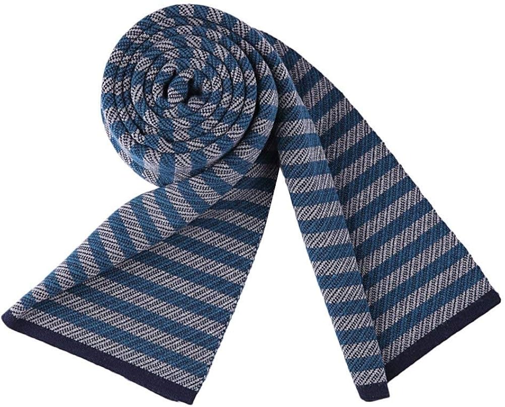 Mens Mens Winter Neck Striped Scarf Scarf Halloween Simple Gift 180 *