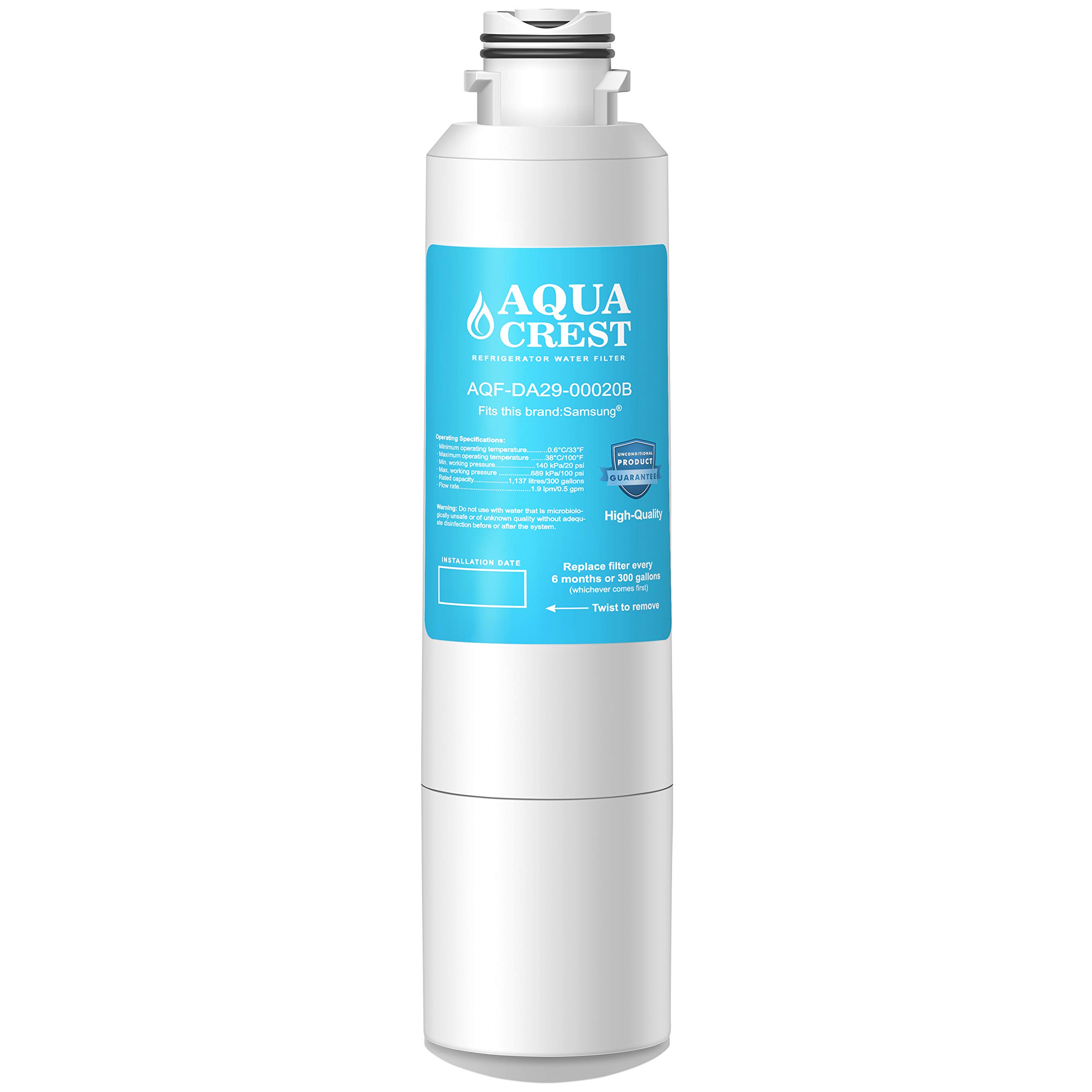 Refrigerator Water Filter fits for samsung RF26J7500SR, RF26J7500WW