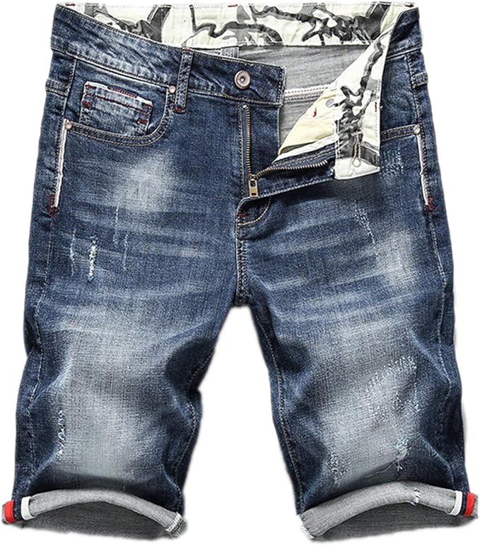 male jean shorts
