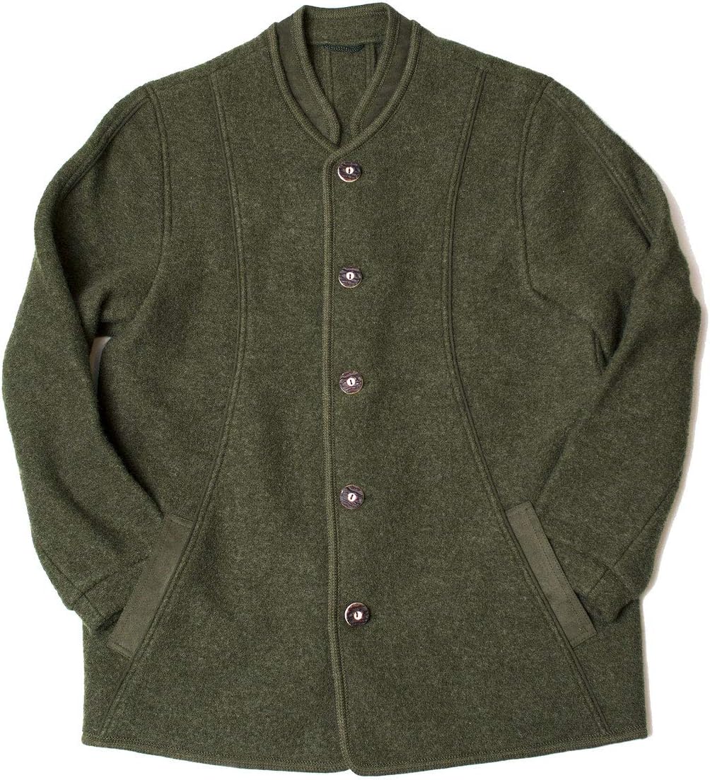 Dachstein Woolwear Men's Traditional Austrian 100% Fine Worsted Wool Loden Jacket