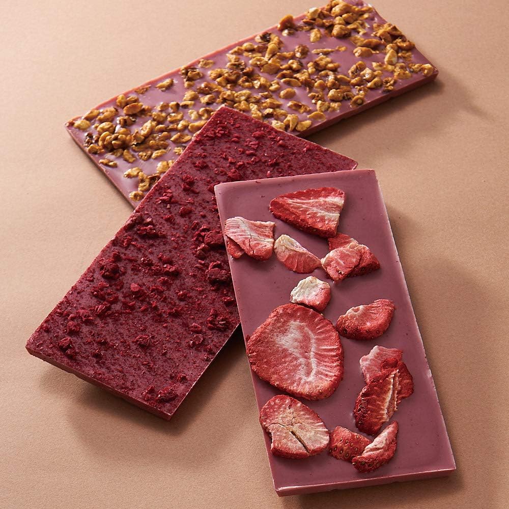 Comptoir du Cacaoコントワール ・ドュ・カカオGgourmet Barsグルメバー ルビーチョコレート3種セット