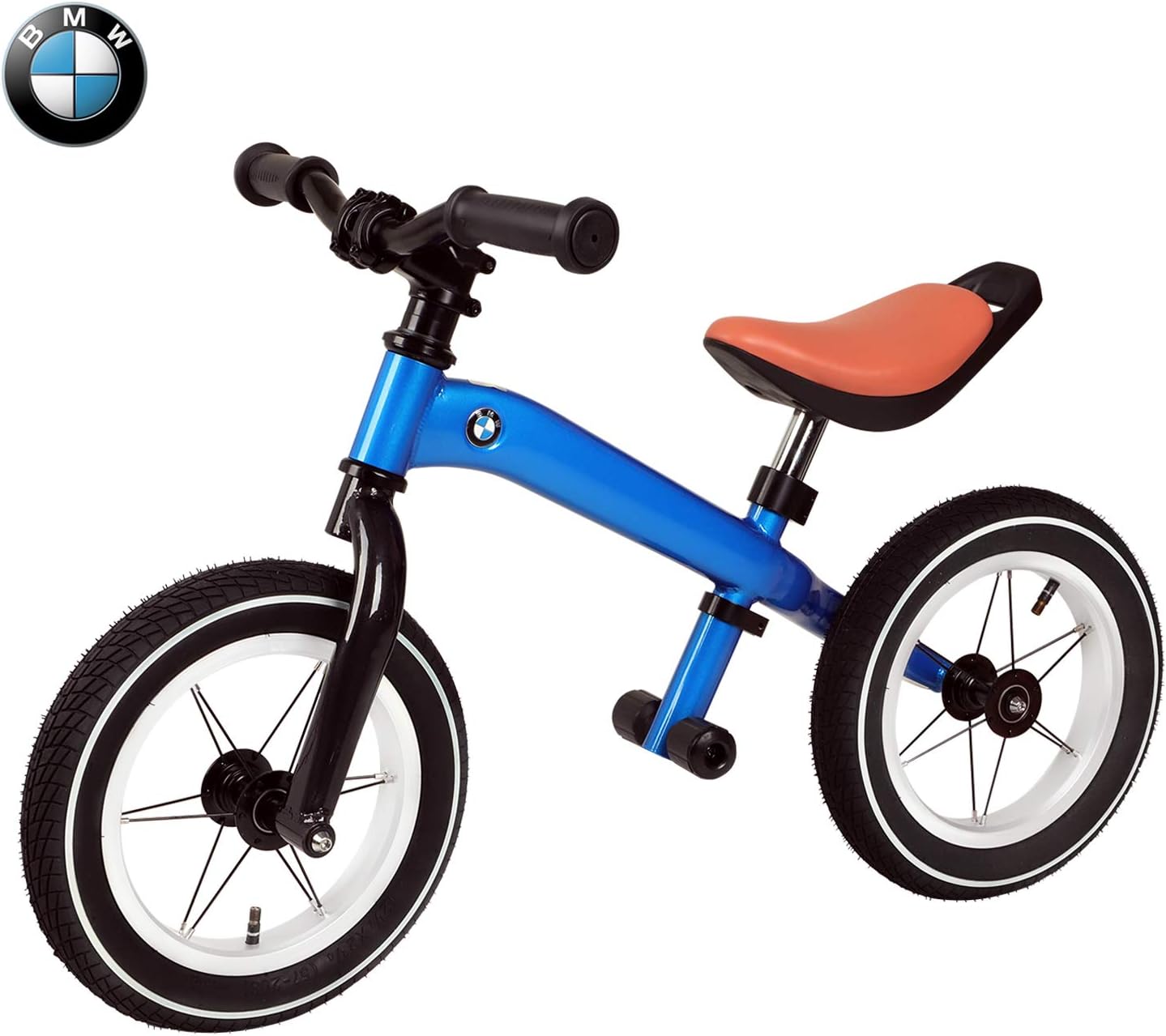 Balance Bike for Boys Girls, BMW Genuine Kids Balance Bike Training Bicycle with Footrest, Cool No Pedal Walking Balance Bike for Kids and Toddlers
