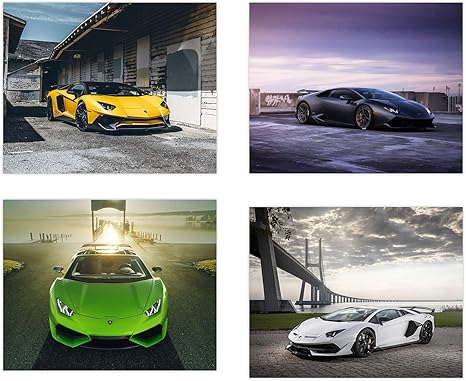 lamborghini car set