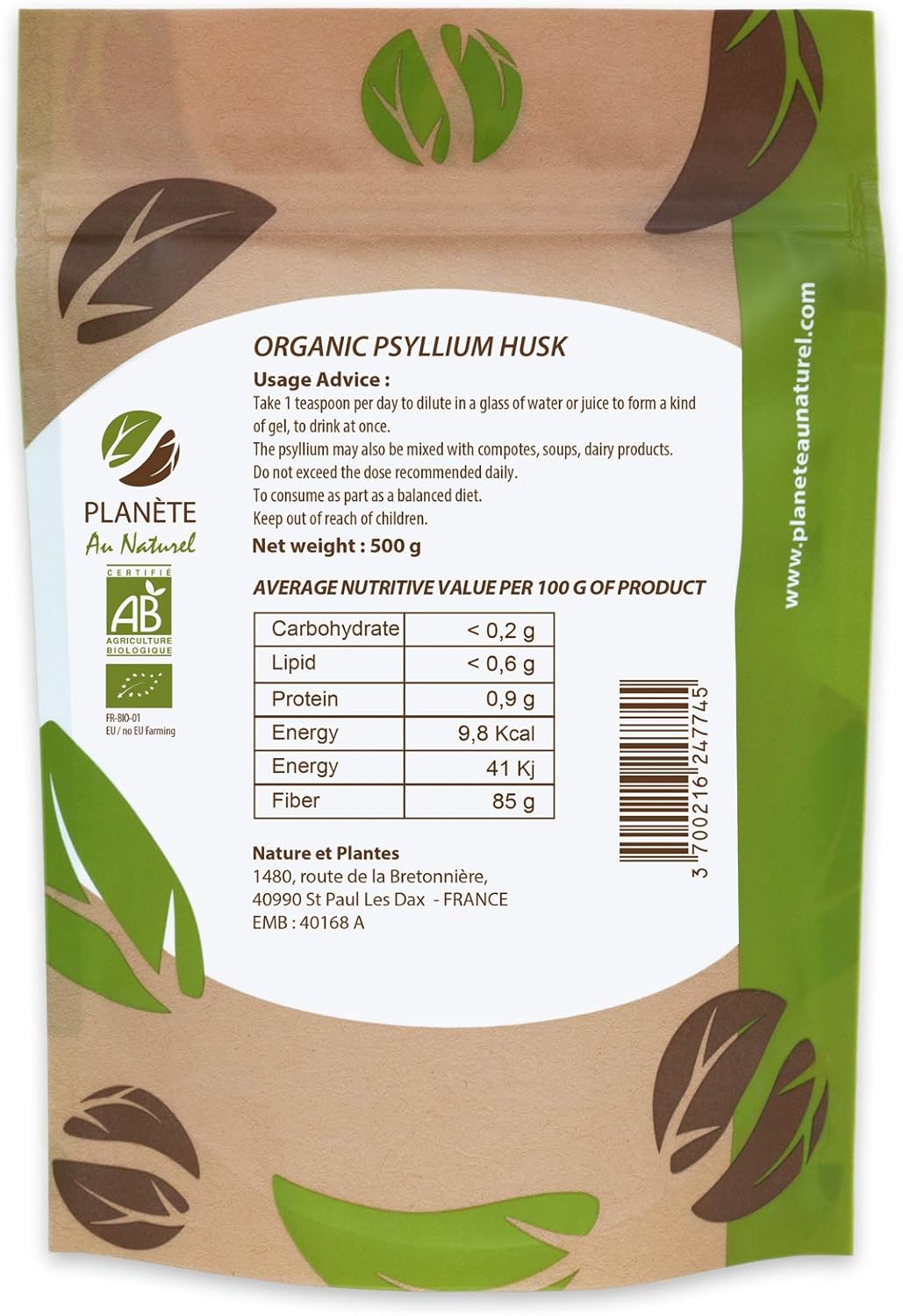 psyllium husk calories r/ketouk