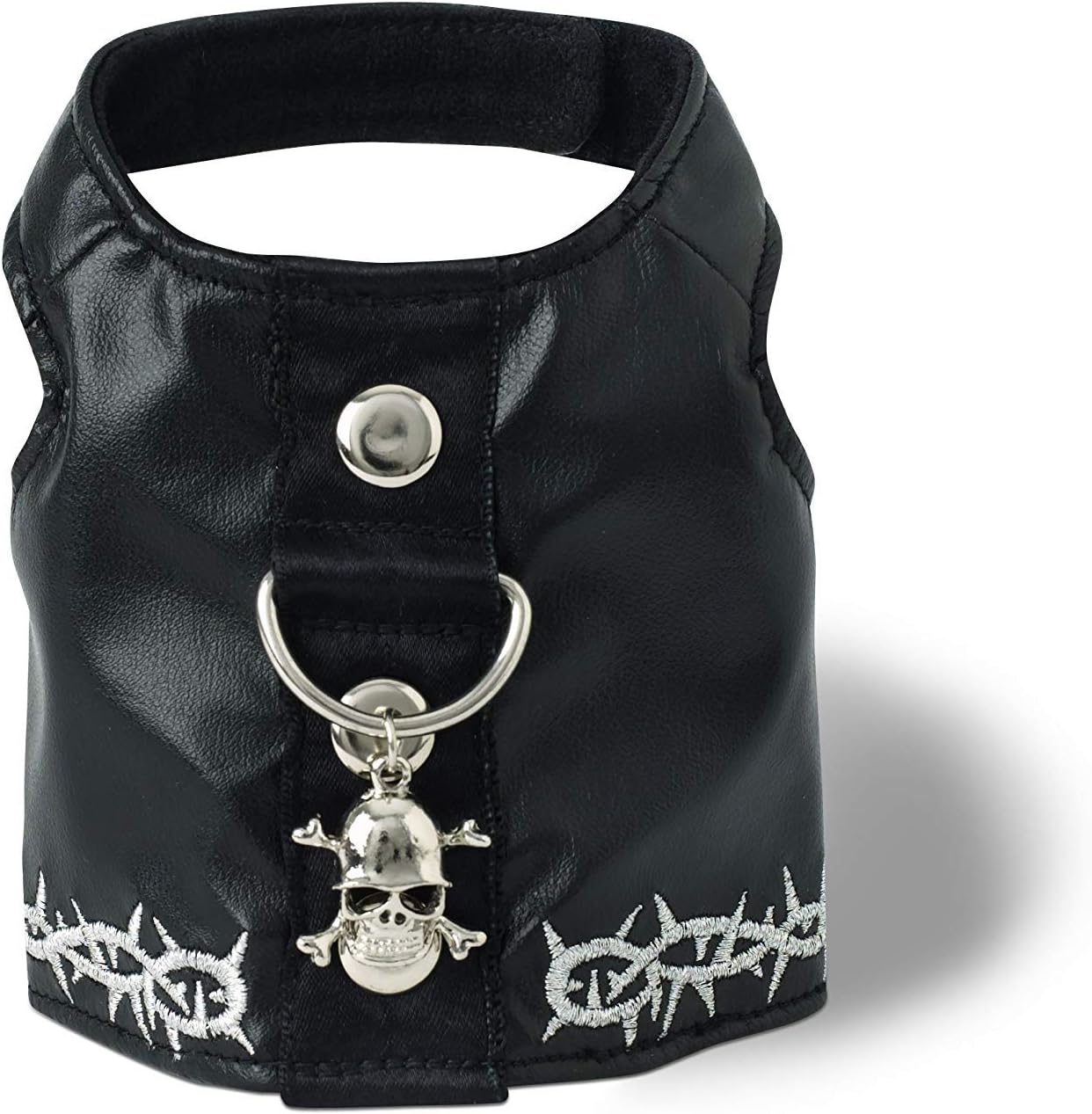 Doggles Biker Vest Dog Harness, Black, Teacup Amazon.co.uk Pet Supplies