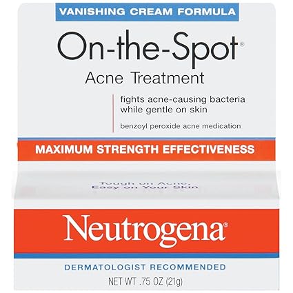 neutrogena acne spot treatment benzoyl peroxide