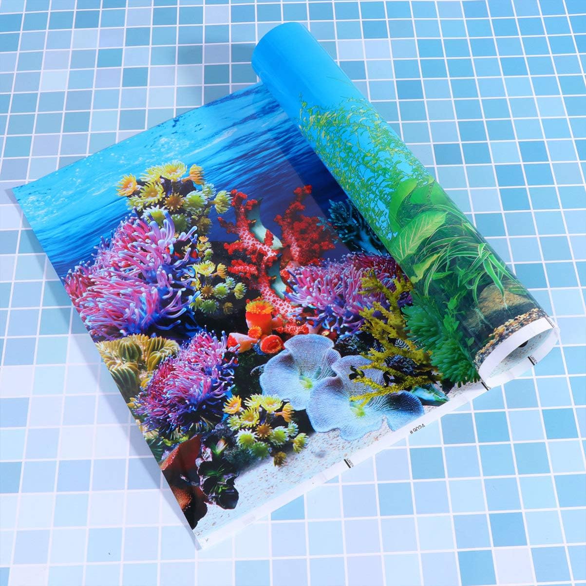 Balacoo Under The Sea Coral Reef Decor, 30X42 CM Three-Dimensional Scenery Sticker - Image 4