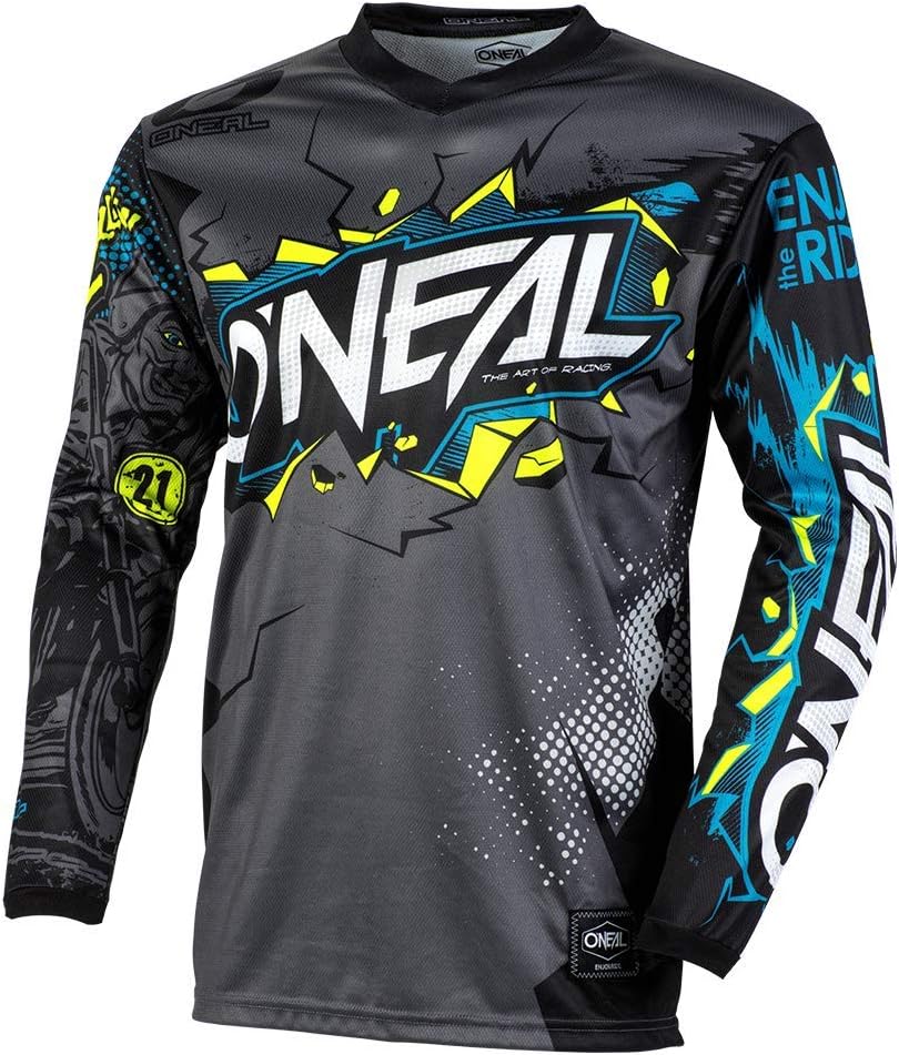 Element Youth Jersey VILLAIN GRAY S, White