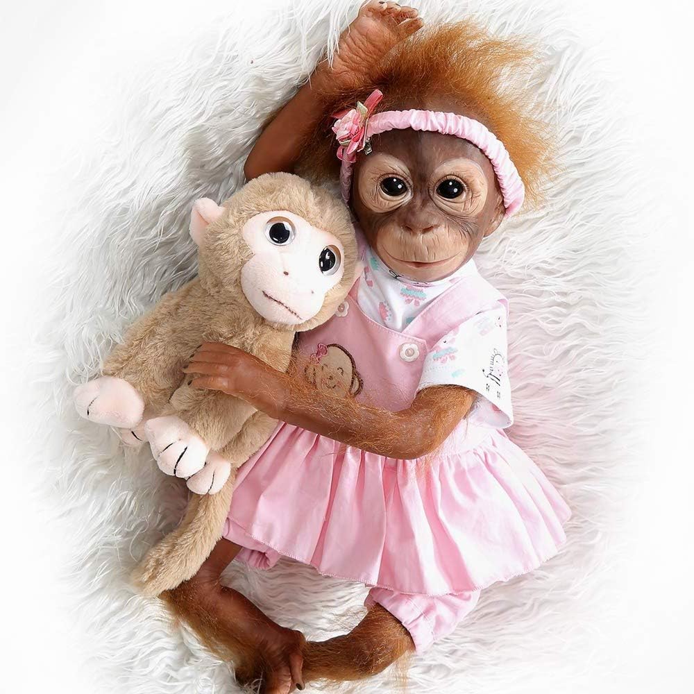 reborn monkey doll