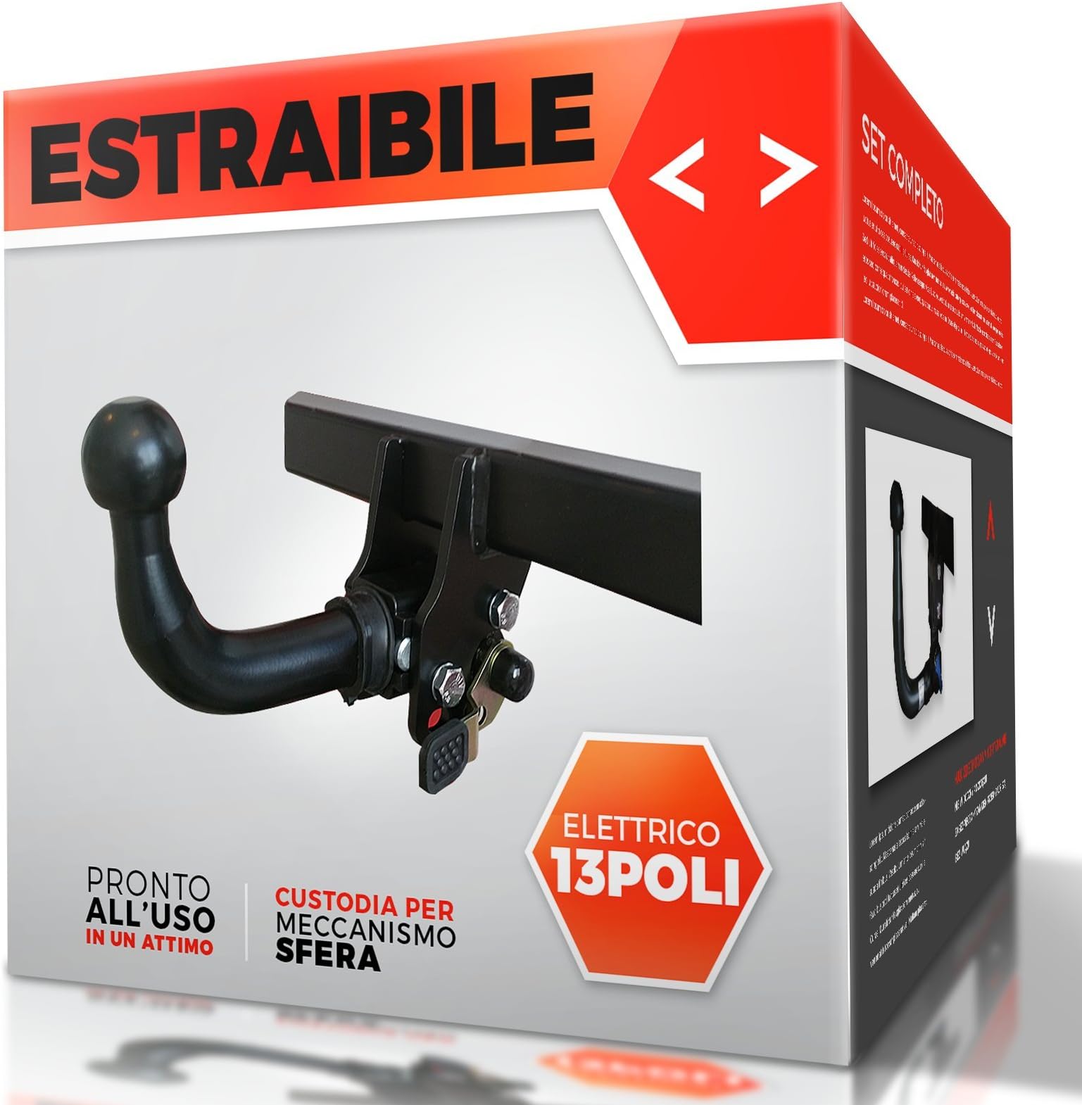 MCLP Detachable Towbar with Electric Kit 13Pin for TOYOTA CAMRY 2001-2005 XV30 Saloon