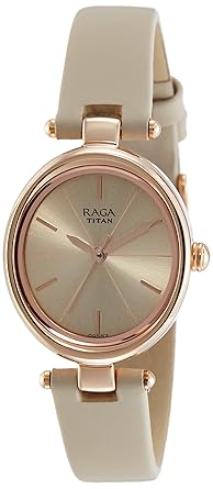 Titan Raga Viva Analog Rose Gold Dial Women's Watch-2579WL01