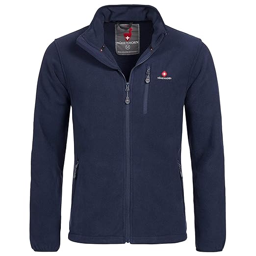 Höhenhorn Eigler Herren Fleece Jacke Full Zip Outdoor Wander Trekking