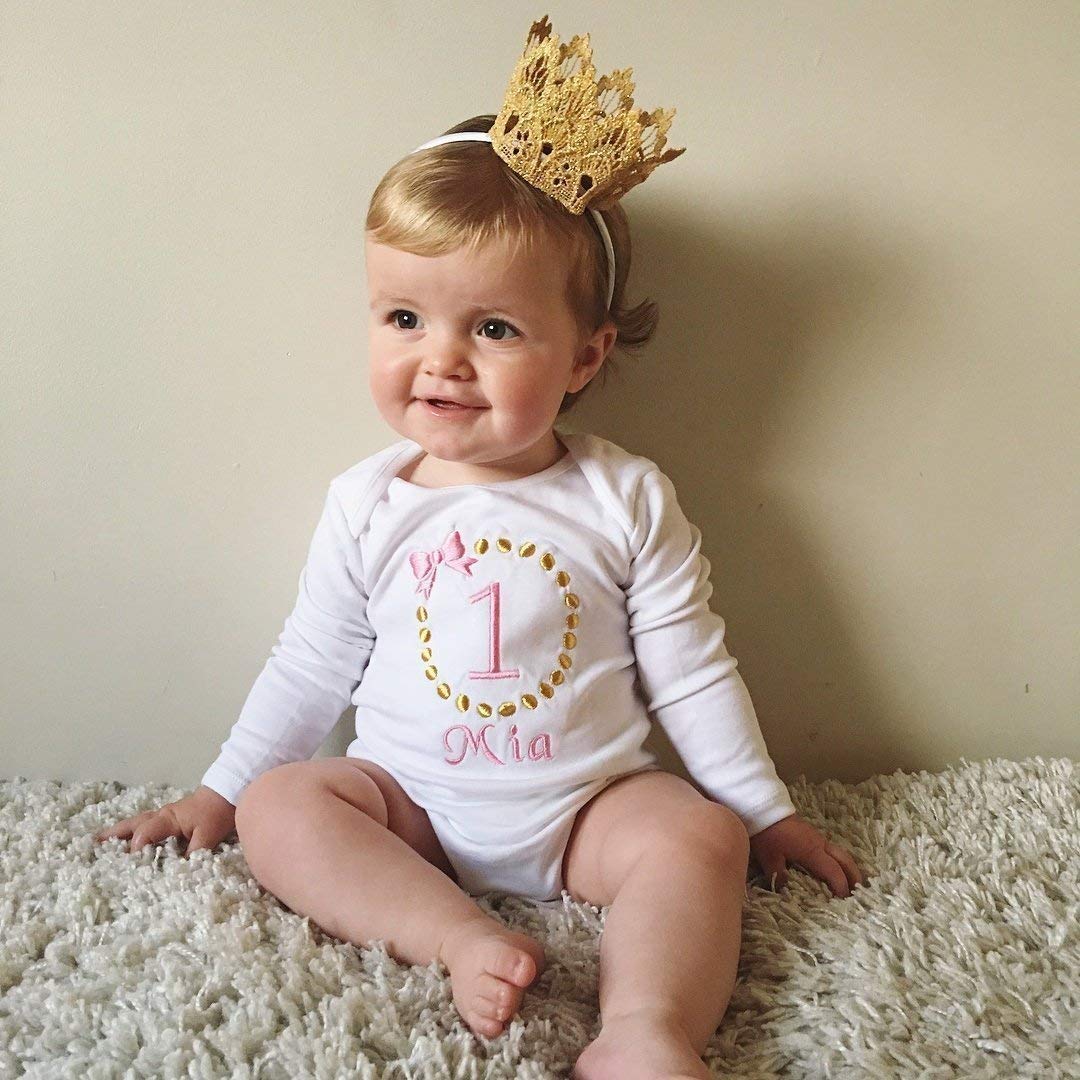 First Birthday vest personalised Girls vest Girls 1st birthday