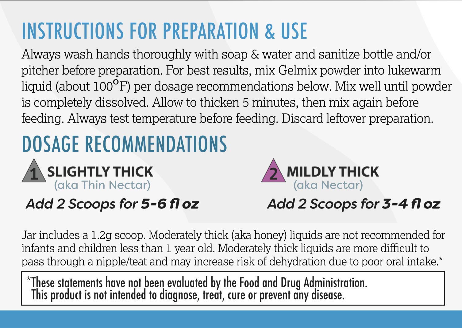 USDA Organic Gelmix Infant Thickener for Breast Milk and Formula, 4.4oz