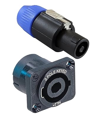 neutrik 2 pole speakon