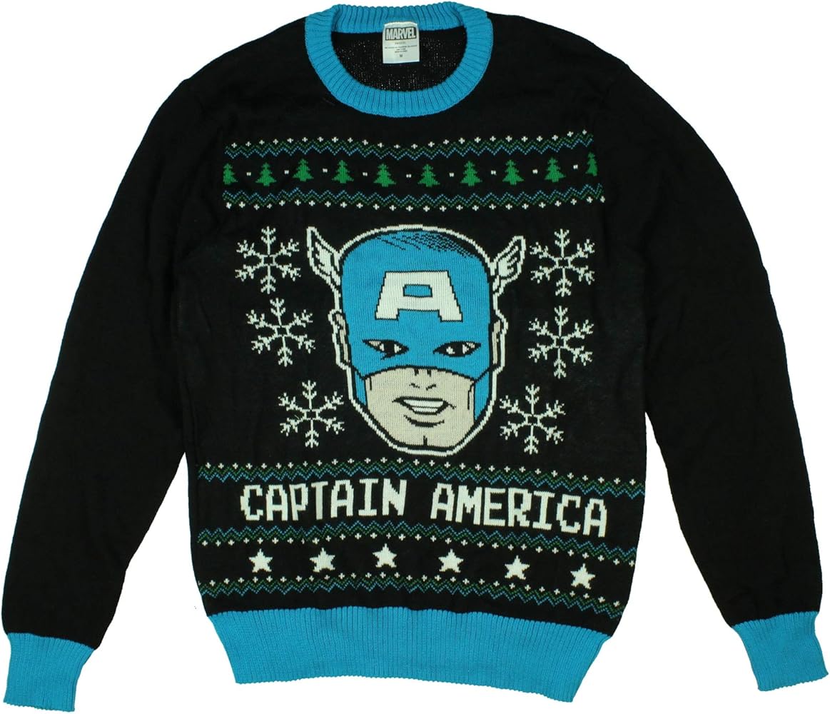 captain america christmas sweater
