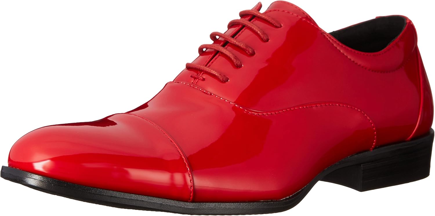 Stacy Adams Mens Gala Cap-Toe Tuxedo 