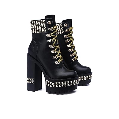 Studded Platform Ankle Boots with Chunky Heels for Kenya Ubuy