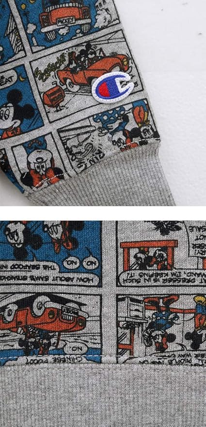 Amazon Co Jp チャンピオン Champion ディズニーコラボ スウェット パーカー キッズ ジュニア 服 ファッション小物