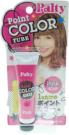 Amazon パルティ ポイントカラーチューブ ピンク 15g パルティ おしゃれ染め 通販