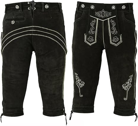 bavarian leather shorts